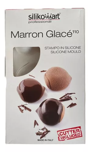 Silikomart Molde de silicona Marron Glacé 30 : Hogar y Cocina