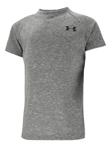 Remera Training Under Armour Tech 2.0 Niño En Negro | Stock 