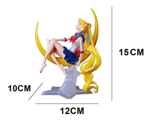Imagen 3 de 6 de Figura Serena Sailor Moon Gashapon Tsukino Luna Magical Girl