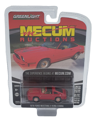 Greenlight 1978 Ford Mustang Ll King Cobra 