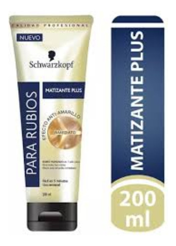 Kit Shampoo + Matizante Schwarzkopf Para Rubios 200ml