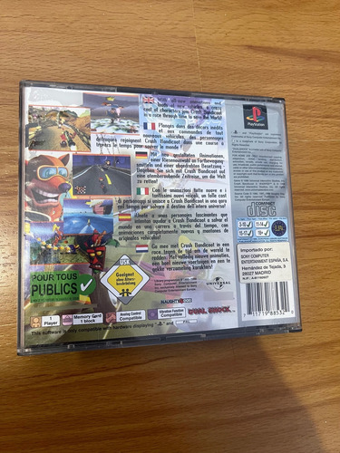 Crash Bandicoot 3 Warped (Usado)