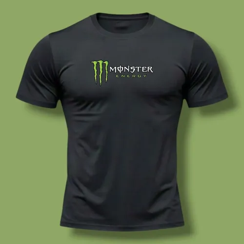 Camiseta Unissex Monster Dry Fit Poliéster Gym Academia