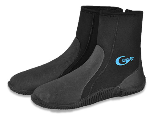 Botas De Buceo Para Adultos, 5 Mm, De Neopreno, Antideslizan