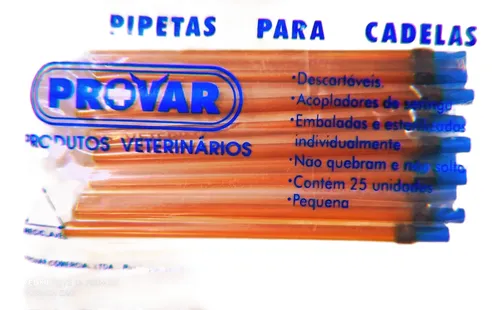 comprar Pipetas Inseminação Canina Porte Pequeno