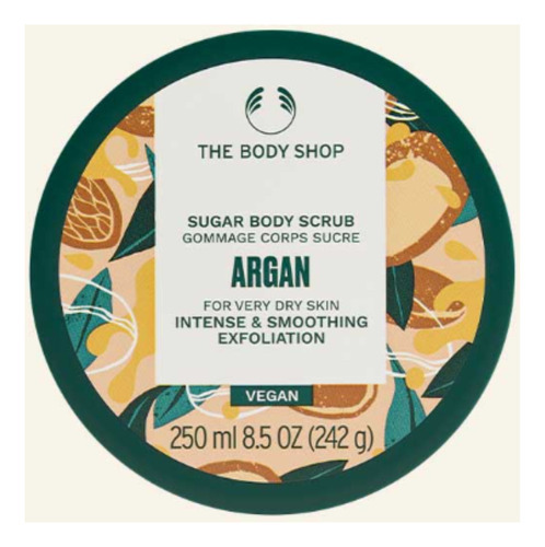  01 Unidade Esfoliante Em Gel Argan The Body Shop Com 250ml