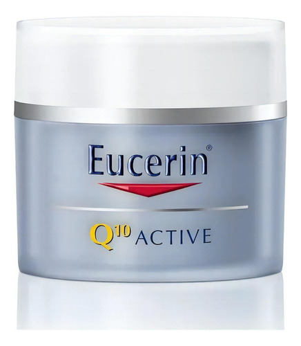 Crema Facial Eucerin Q10 Active Anti Arrugas Noche 50ml Tipo de piel