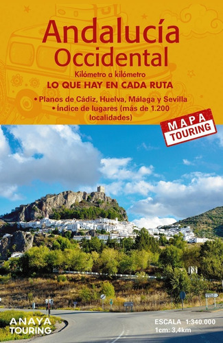 Libro Mapa De Carreteras De Andalucia Occidental (despleg...
