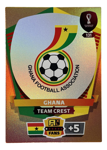 Cartas Adrenalyn Qatar 2022 - Team Ghana.