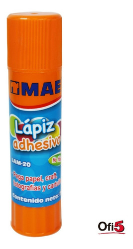Lapiz Adhesivo Pegamento En Barra 20gr Pack 30 Pzs Escolar