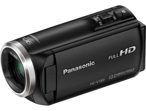 Videocámara Panasonic Hc-v180k Full Hd Con Zoom Óptico 