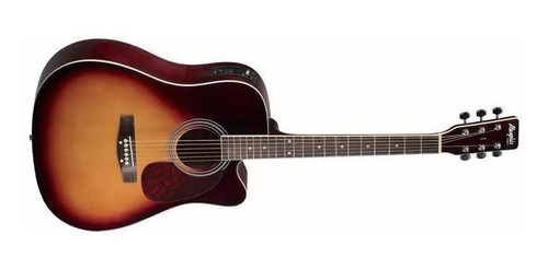 Violão Memphis Md-18 Dsbs Drop Sunburst Satin