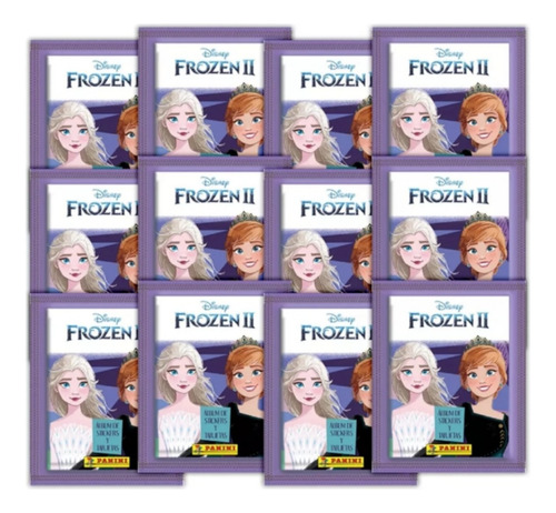 100 Sobres De Estampas Del Álbum Frozen 2 Caminos Panini