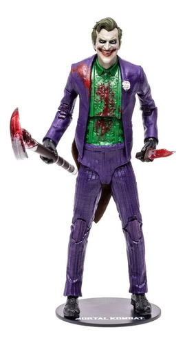 The Joker Bloody Figura 18cm Mcfarlane Mortal Kombat 11