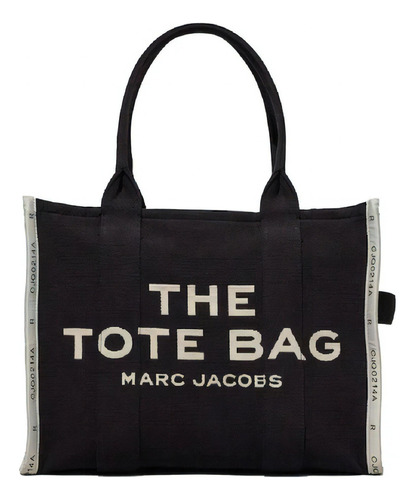 Bolsa Marc Jacobs The Jacquard Large Tote M0017048 Negro