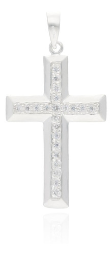 Dije De Cruz Moderna Plata 925: Joyería Religiosa Moderna