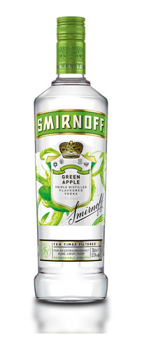 Vodka Smirnoff Green Apple 700ml Local 