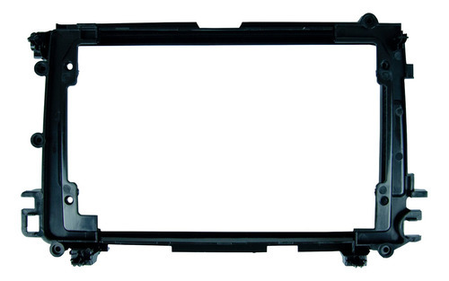 Moldura Painel Central Multimidia 9 Polegadas Hr-v 2015 à 2021 Black Piano Novum Expex Epx9ho008 Som