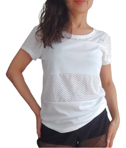 Remera Deportiva Fibra Humana Mujer Poliéster Calidad 