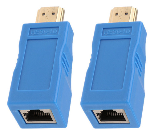 Extensor Hdmi 1080p De 30 Metros Sobre Ethernet Lan Cat5e/6