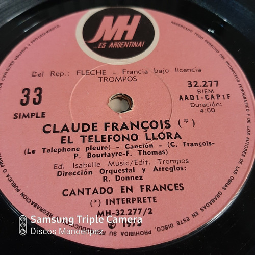 Simple Claude Francois Mh C15