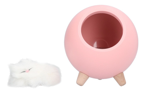 Cable Usb Táctil Con Luz Nocturna Led Cute Cat House, Recarg