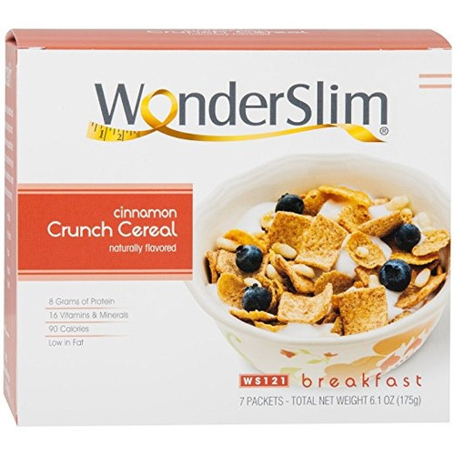 Wonderslim Dieta De Cereales - Canela Crunch (7 Porciones / 