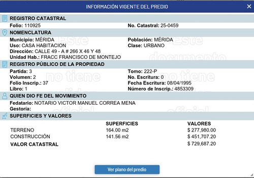 Enta De Casa En Col. Francisco De Montejo, Mérida Sh05