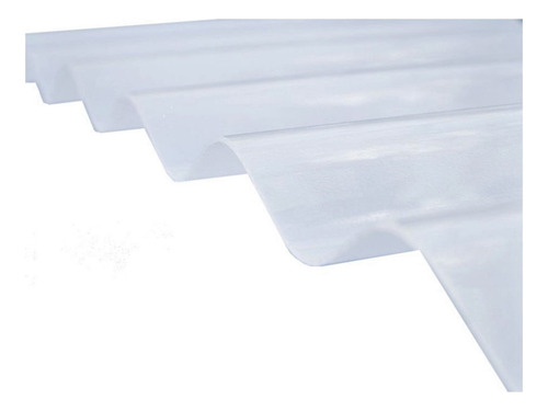 Chapa Polipropileno Traslucida Sinusoidal Blanca X 5.5 M