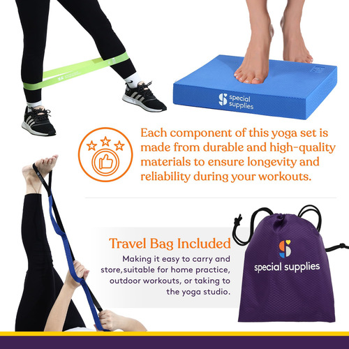 Kit De Ejercicios, Suministros Especiales, Correas, Almohadi