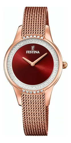 Reloj Para Mujer Festina Mademoiselle F20496/1 Oro Rosa