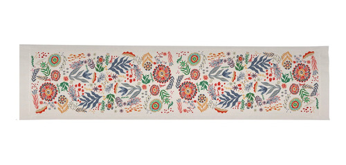 Camino De Mesa Color Folk - Impermeable - Tuyo Print
