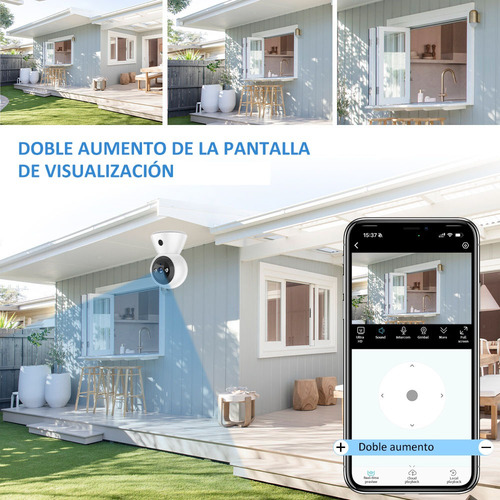 Cámara De Seguridad Hogar K11 24hora Visión Nocturna Wifi