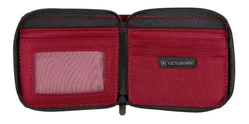 Imagen 4 de 6 de Cartera Ext Zip Around Rojo Rfid Victorinox