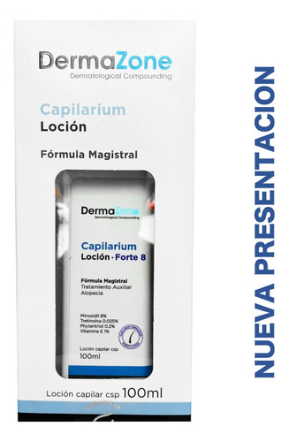 Capilarium Loción Capilar Forte 8 Anticaída 100 Ml