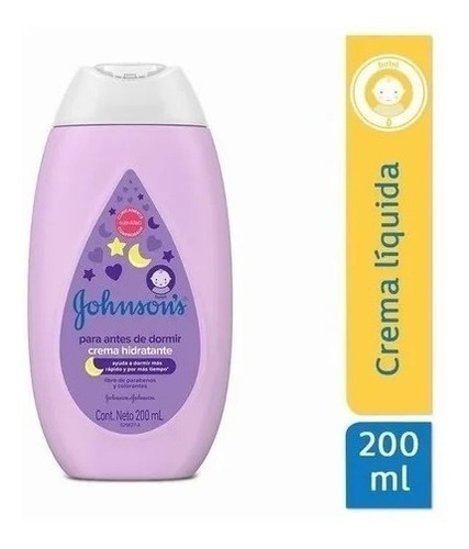 Johnson's Baby ·pack Shampoo, Jabon Crema Para Antesdedormir