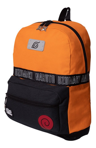 Mochila Escolar Naruto Naruto 001 Color Naranja 15l