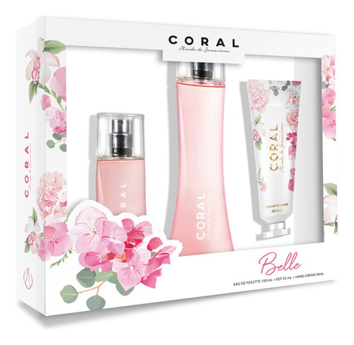 Set Coral Belle 100ml + 55ml + Crema