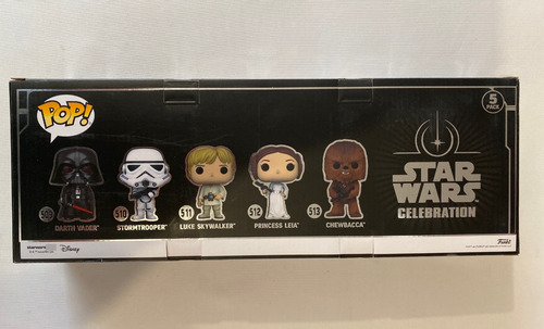 Funko Pop Star Wars 5 Pack 2022 Galactic Convention Exclusiv (Usado)