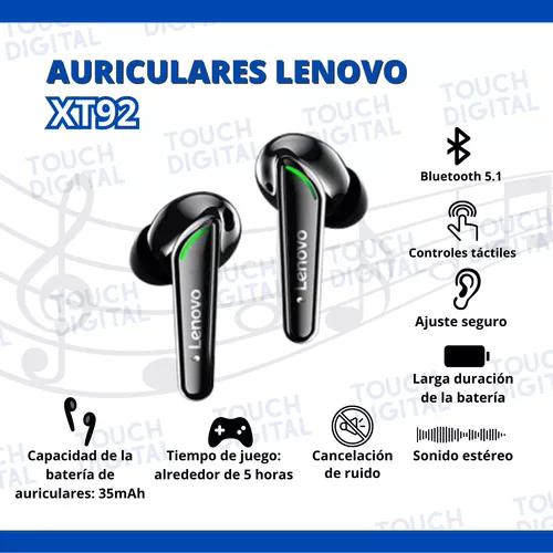 Auriculares Lenovo LivePods XT92 Gamer
