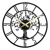 Comprar Reloj De Pared Grande Metal, Moderno, Silencioso 14