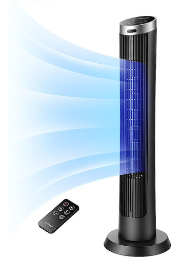 ~? Omnibreeze Digital Electric Tower Fan, Con Control Remoto