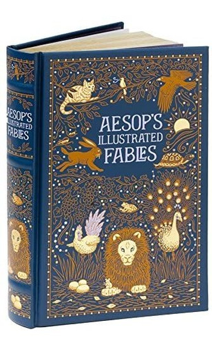 Book : Aesops Illustrated Fables (leatherbound Classic...