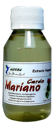 Extracto Vegetal De Cardo Mariano 100cc  ** Herba **