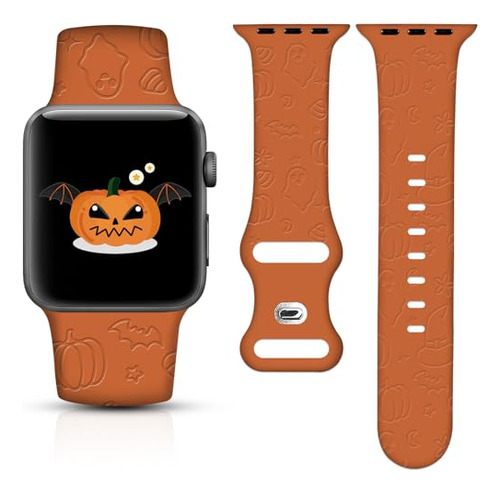 Banda De Reloj Grabada De Navidad Compatible Con Apple Watch