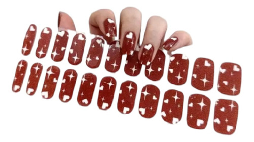 Lamigel Uv Pegatinas Uñas Sticker Nails Fácil Aplicación 