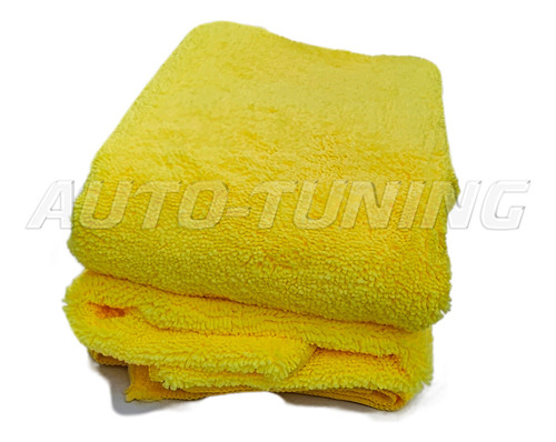 Imagen 2 de 3 de Paño Microfibra Grande 80 Cm X 40cm Doble Gruesa Y Fina