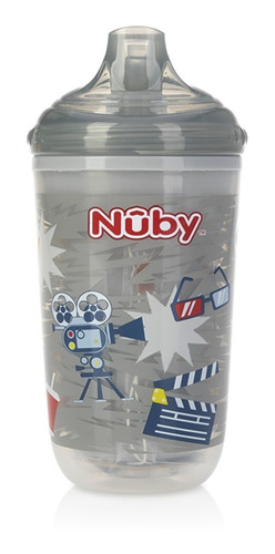 Vaso Entrenador Nuby Boquilla Dura Térmico Luminoso