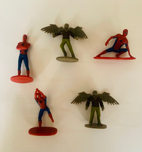 5 Figuras Colección Spiderman De Regreso A Casa, Bimbo-nito