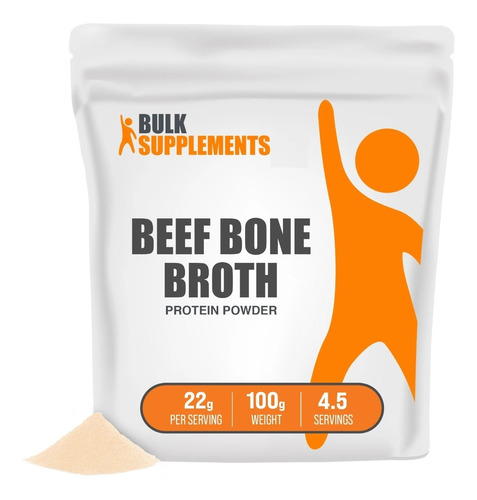 Bulk Supplements | Beef Bone Broth | 100g | 4.5 Services